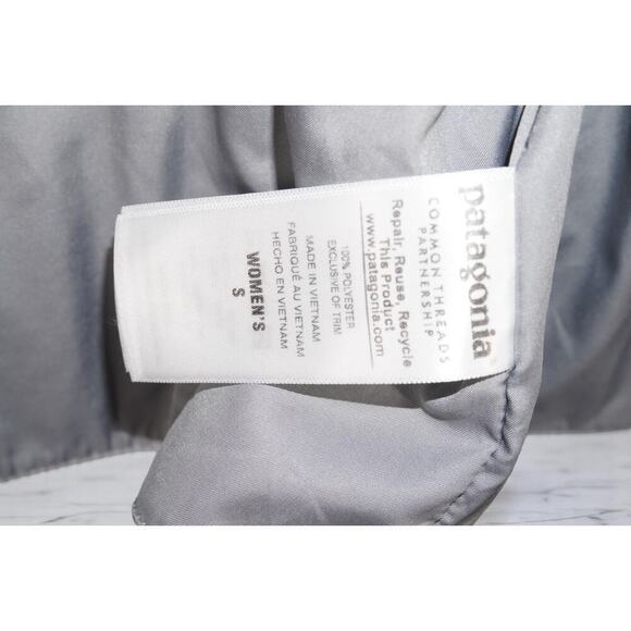 Patagonia Women’s Los Gatos Fleece Vest | Size S | Light Gray | Full Zip Sherpa - Picture 8 of 13